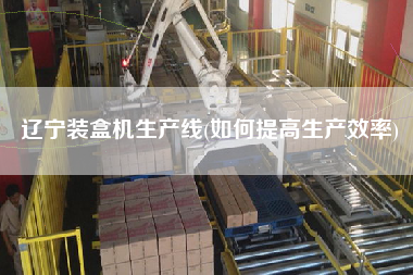 遼寧裝盒機生產線(如何提高生產效率)