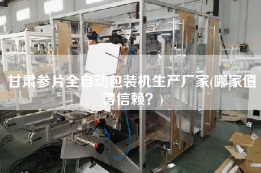 甘肅參片全自動包裝機生產廠家(哪家值得信賴？)