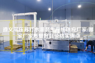 遵義常壓蘇打水灌裝生產線供應廠家(哪家廠家質量好且價格實惠)？