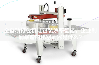全自動打包機讓包裝效率翻倍，企業(yè)利潤暴增的秘密武器是什么？