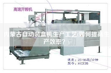 內蒙古自動裝盒機生產工藝(如何提高生產效率？)