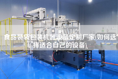 食品裝袋包裝機器設備定制廠家(如何選擇適合自己的設備)