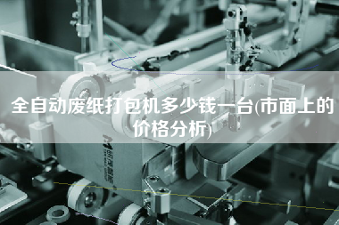 全自動(dòng)廢紙打包機(jī)多少錢(qián)一臺(tái)(市面上的價(jià)格分析)