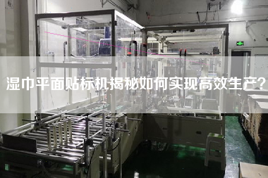 濕巾平面貼標機揭秘如何實現高效生產？
