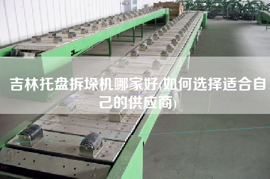 吉林托盤拆垛機哪家好(如何選擇適合自己的供應商)